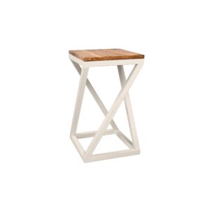 Stool Twist | Grey White