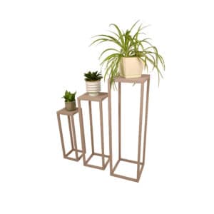 Plant stands Testis Steel | Grey Beige