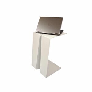 Side table Cubo | Grey White