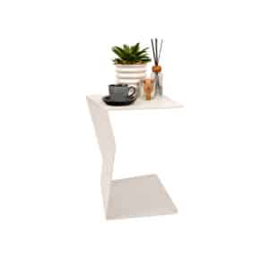 Side table Zetta | Grey White